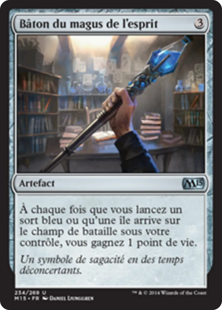 Bâton du magus de l'esprit — Magic 2015 — Magic: The Gathering