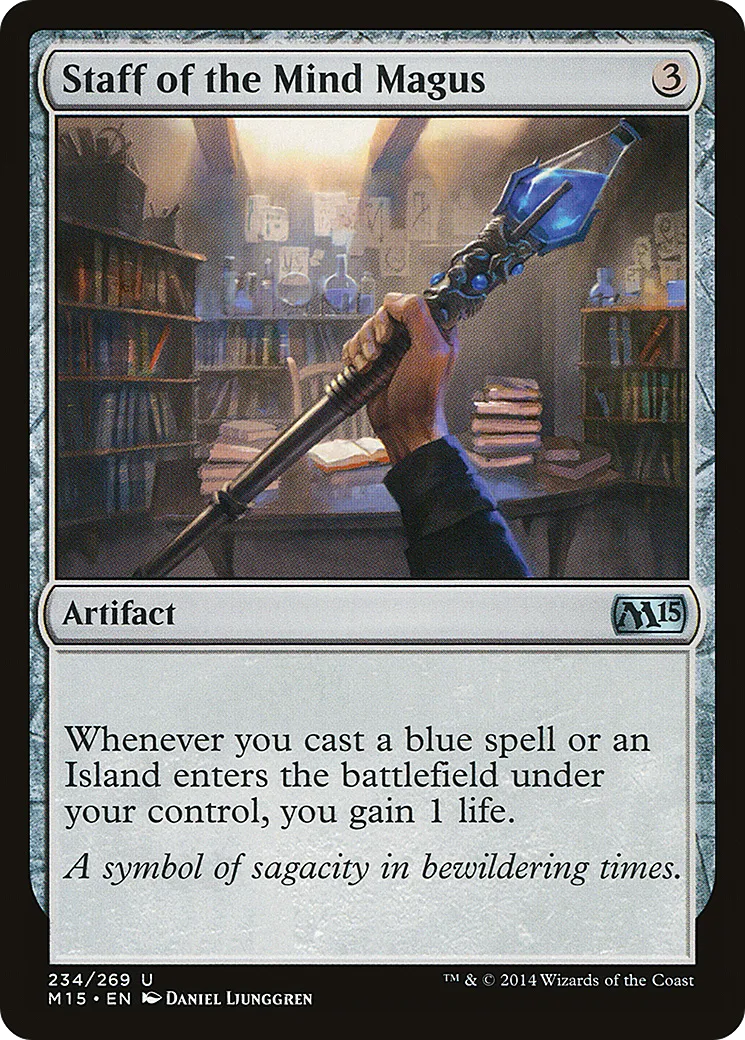 Bâton du magus de l'esprit — Magic 2015 — Magic: The Gathering