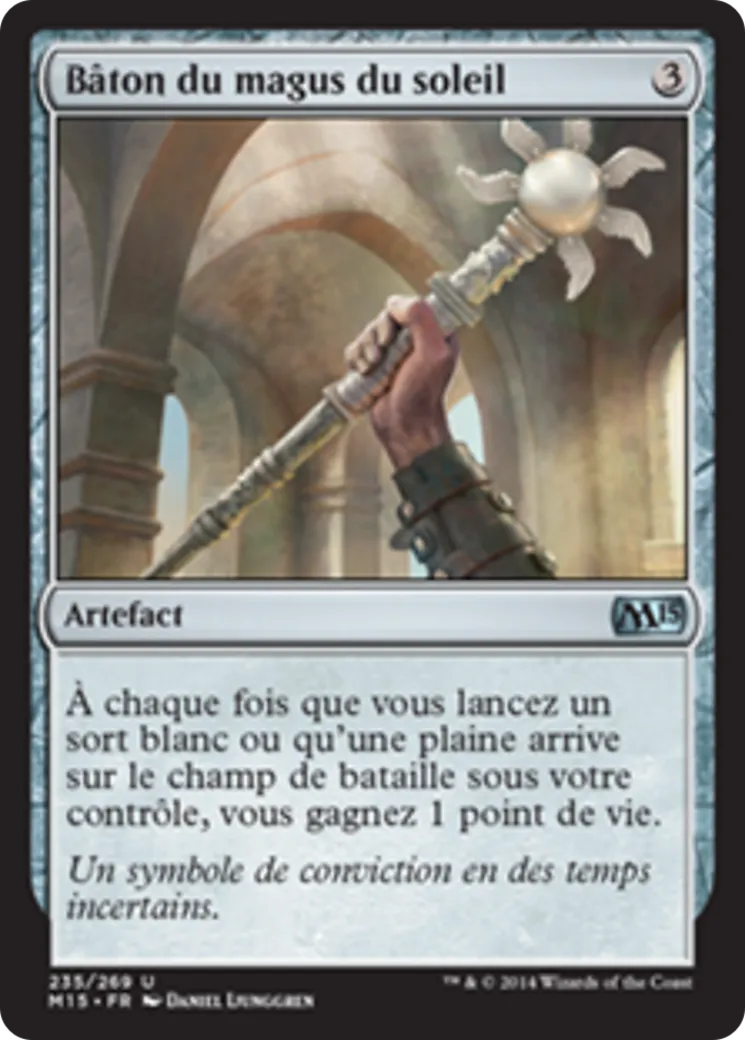 Bâton du magus du soleil — Magic 2015 — Magic: The Gathering