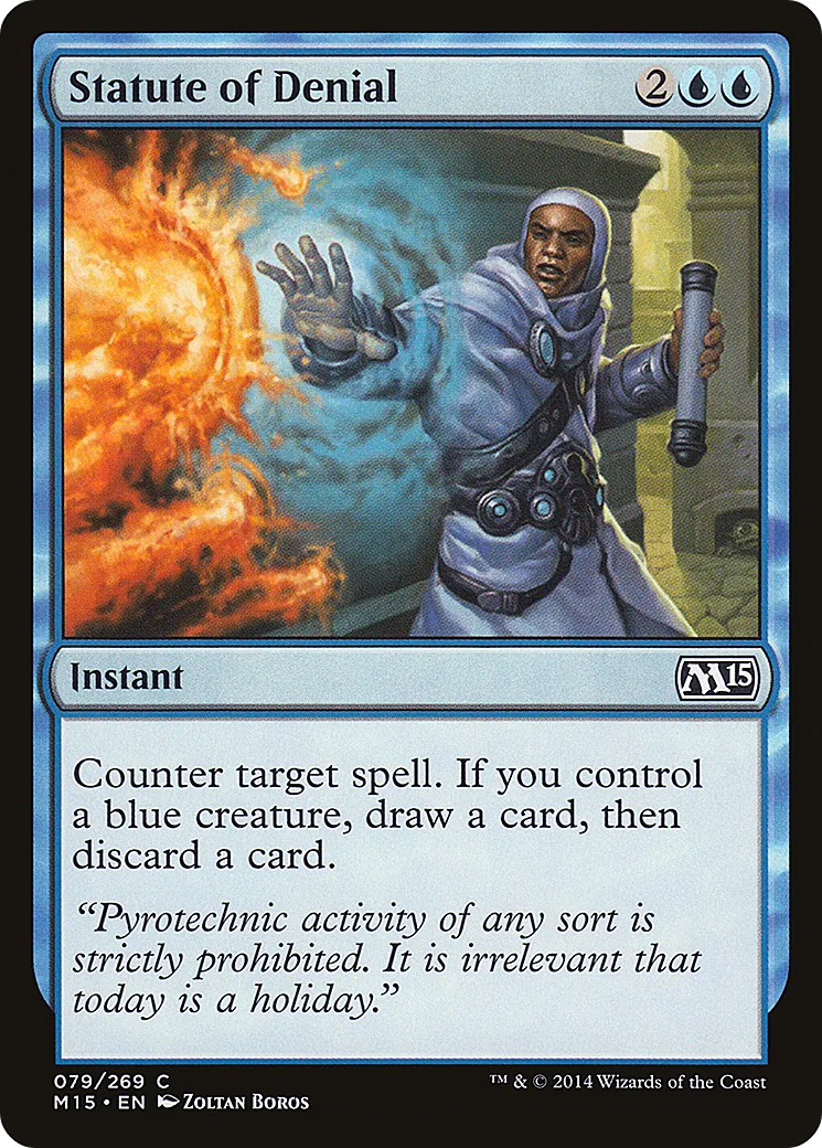 Statute of Denial — Magic 2015 — Magic: The Gathering
