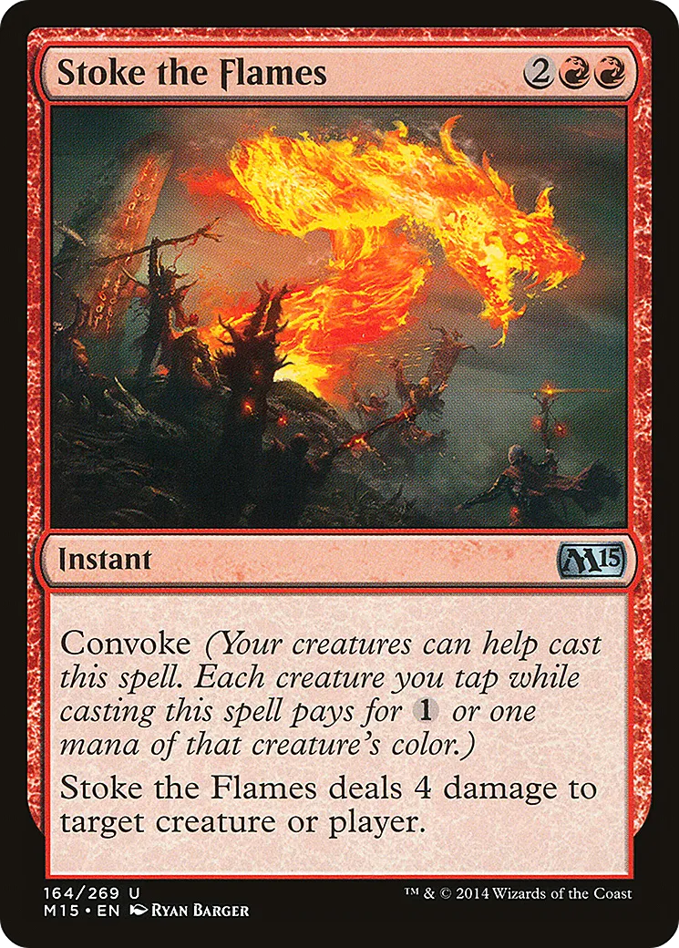 Stoke the Flames — Magic 2015 — Magic: The Gathering