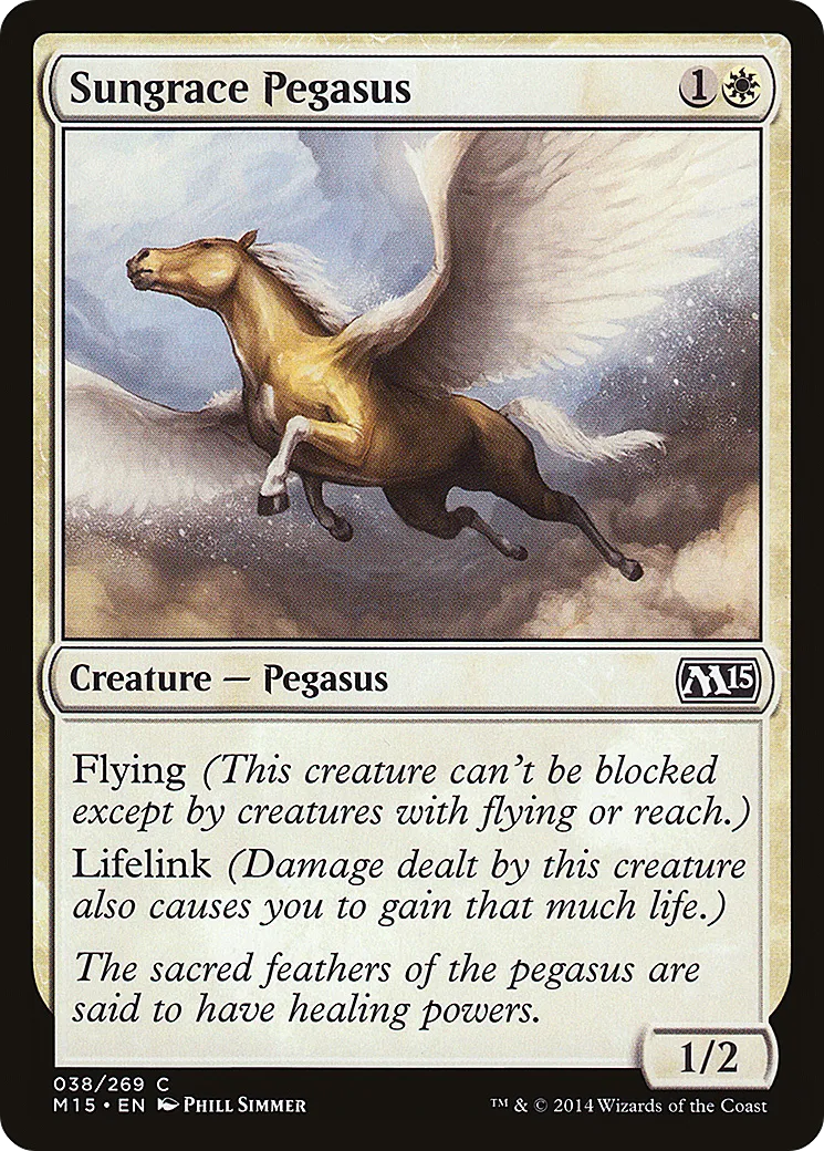 Pégase solgrâce — Magic 2015 — Magic: The Gathering