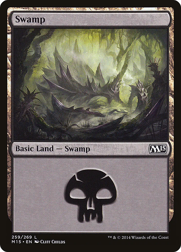 Swamp — Magic 2015 — Magic: The Gathering