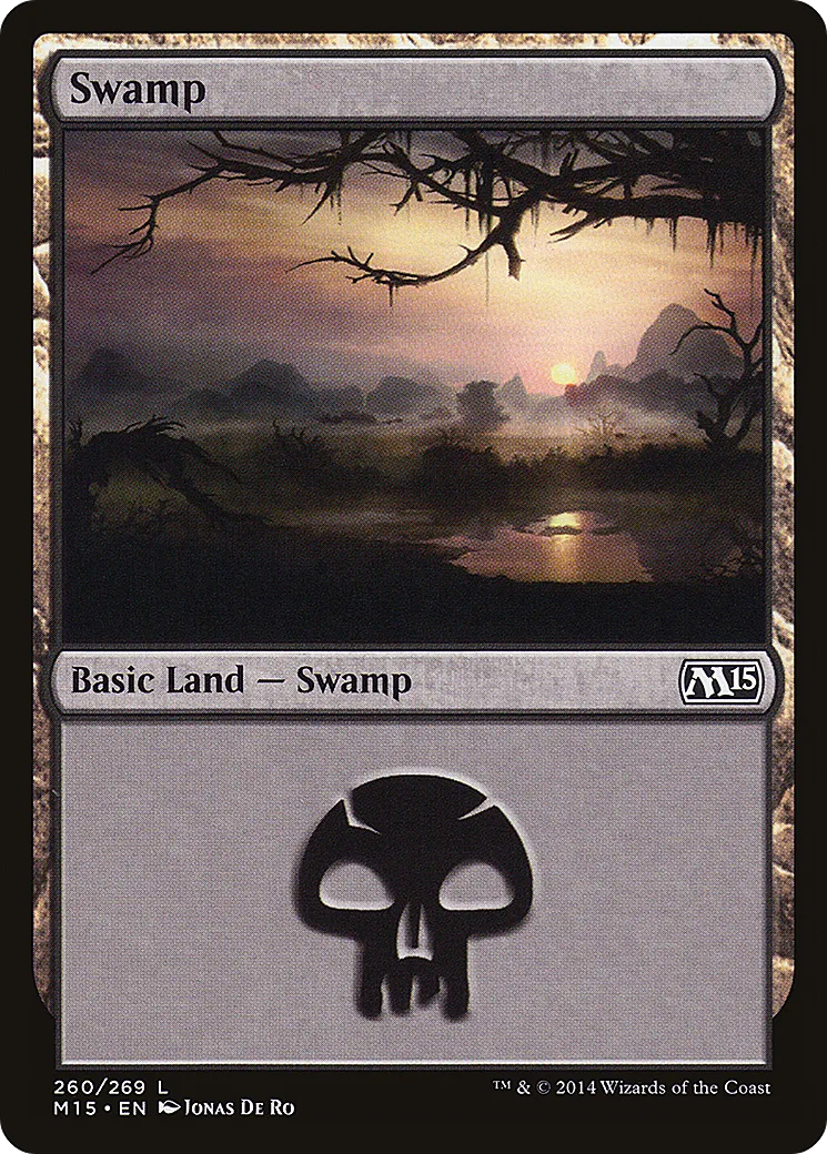Swamp — Magic 2015 — Magic: The Gathering