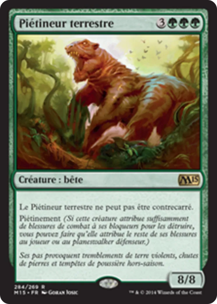 Piétineur terrestre — Magic 2015 — Magic: The Gathering