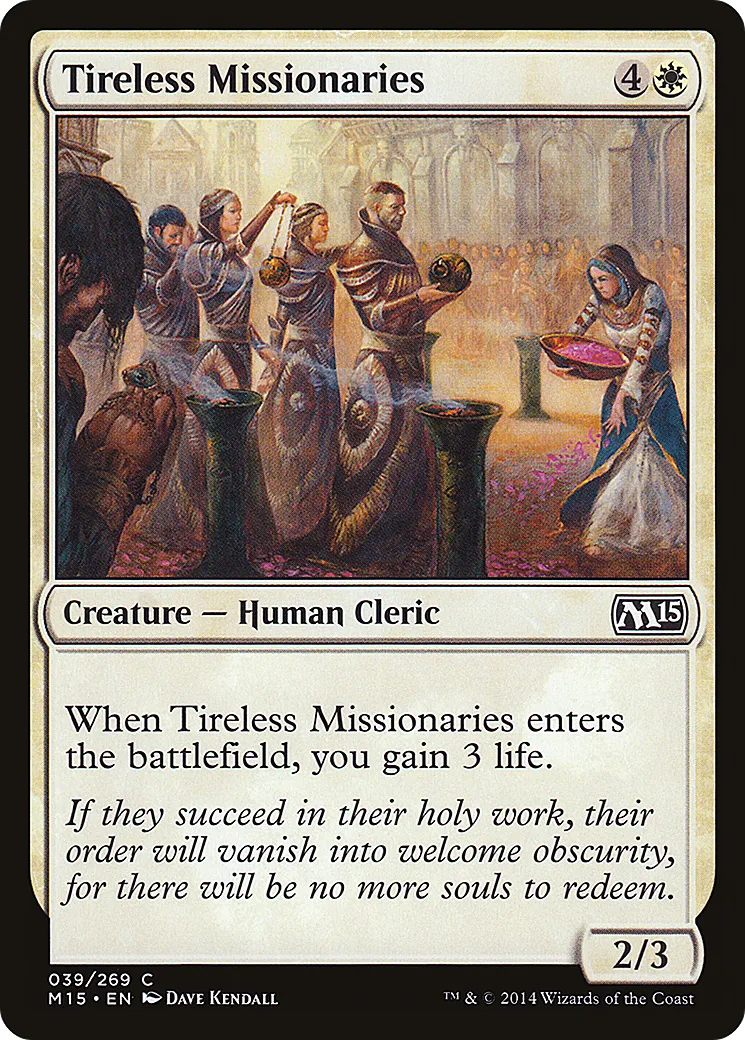 Missionnaires infatigables — Magic 2015 — Magic: The Gathering