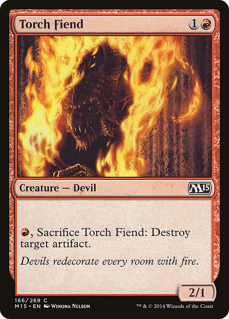 Torch Fiend — Magic 2015 — Magic: The Gathering