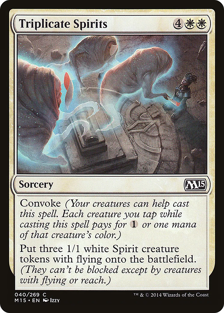 Triplicate Spirits — Magic 2015 — Magic: The Gathering