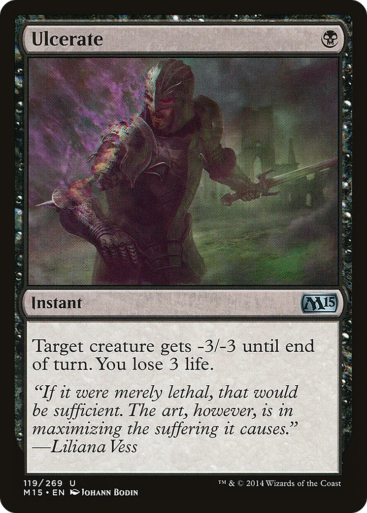 Ulcération — Magic 2015 — Magic: The Gathering