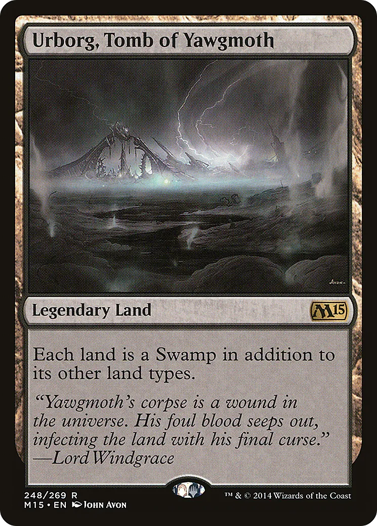 Urborg, Tomb of Yawgmoth — Magic 2015 — Magic: The Gathering
