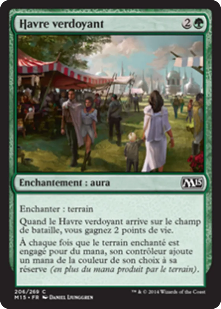 Havre verdoyant — Magic 2015 — Magic: The Gathering