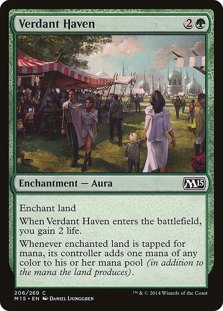 Verdant Haven — Magic 2015 — Magic: The Gathering