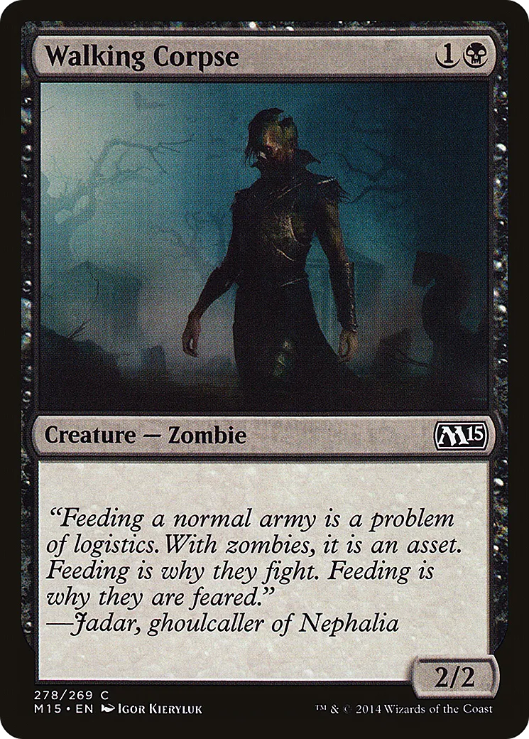Cadavre ambulant — Magic 2015 — Magic: The Gathering