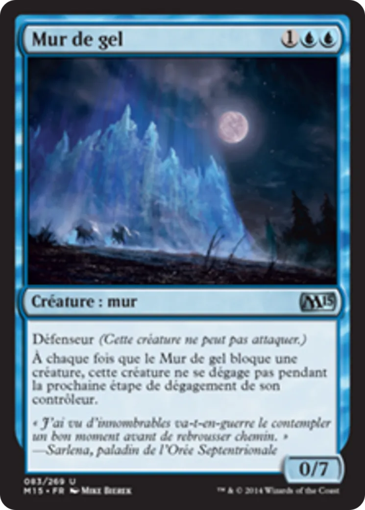 Mur de gel — Magic 2015 — Magic: The Gathering