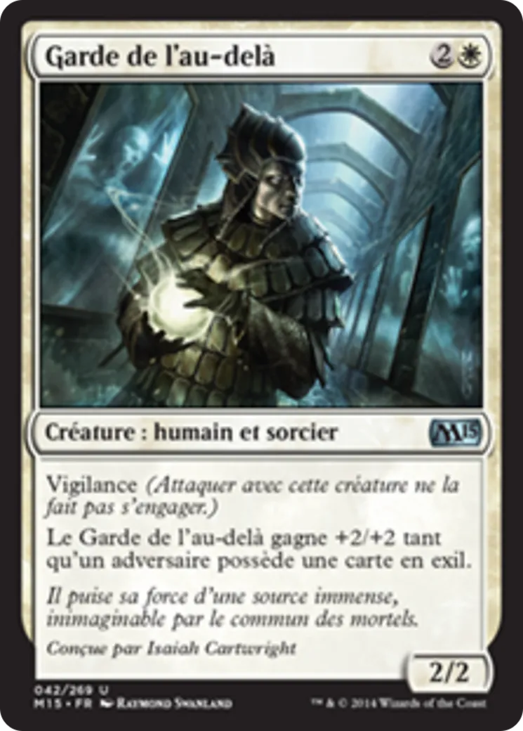 Garde de l'au-delà — Magic 2015 — Magic: The Gathering