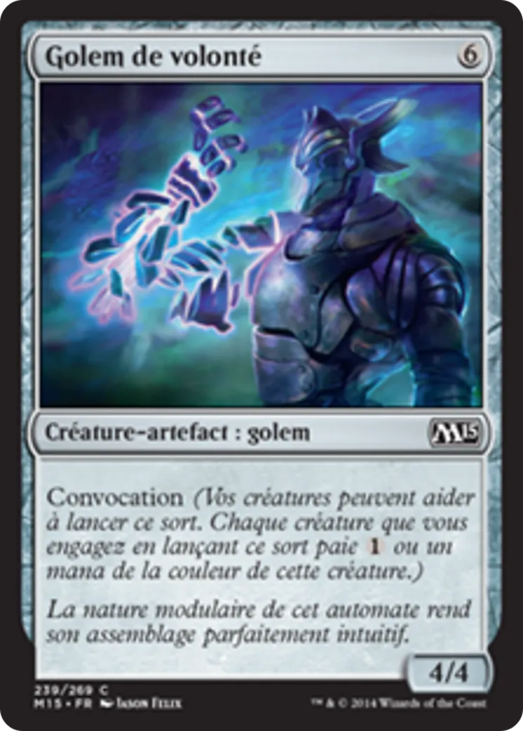 Golem de volonté — Magic 2015 — Magic: The Gathering