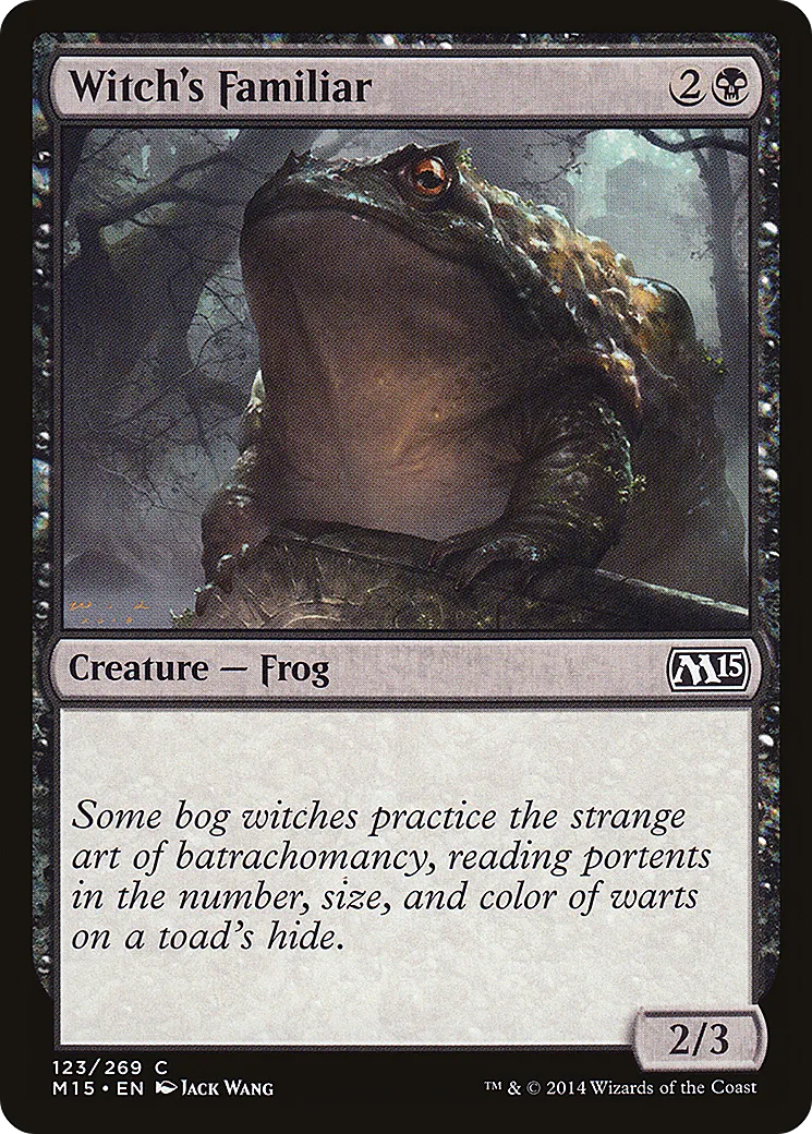 Witch's Familiar — Magic 2015 — Magic: The Gathering