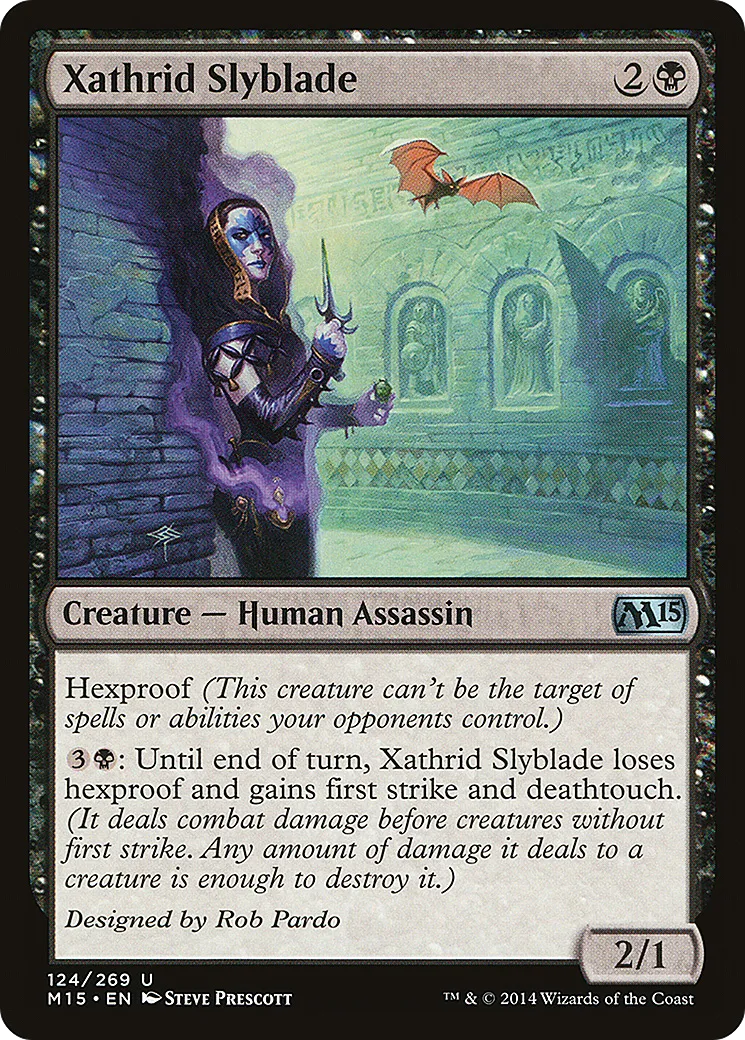 Xathrid Slyblade — Magic 2015 — Magic: The Gathering