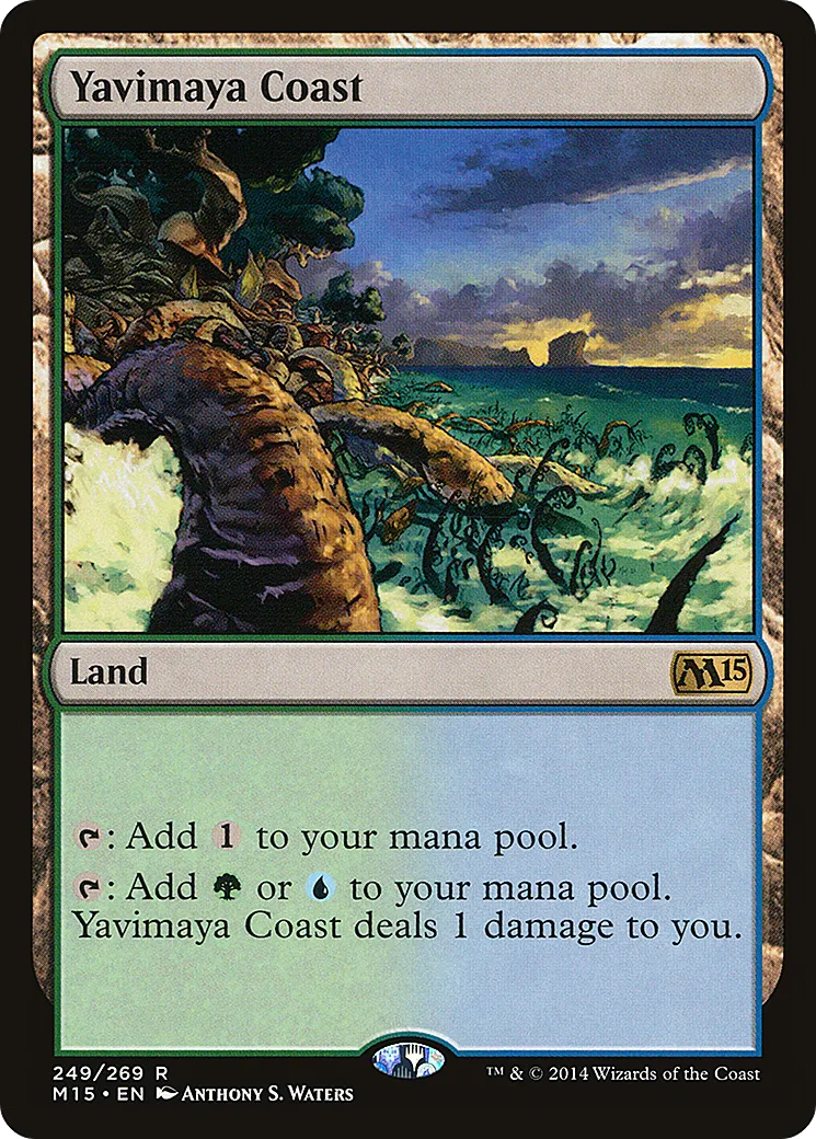Yavimaya Coast from Magic 2015 - Magic: The Gathering