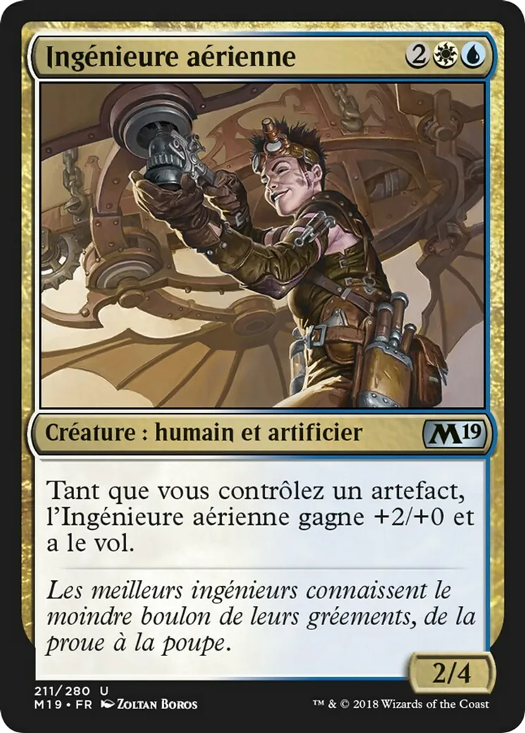Ingénieure aérienne — Core Set 2019 — Magic: The Gathering