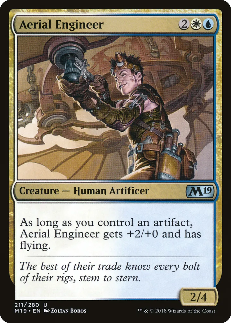 Aerial Engineer — Core Set 2019 — Magic: The Gathering