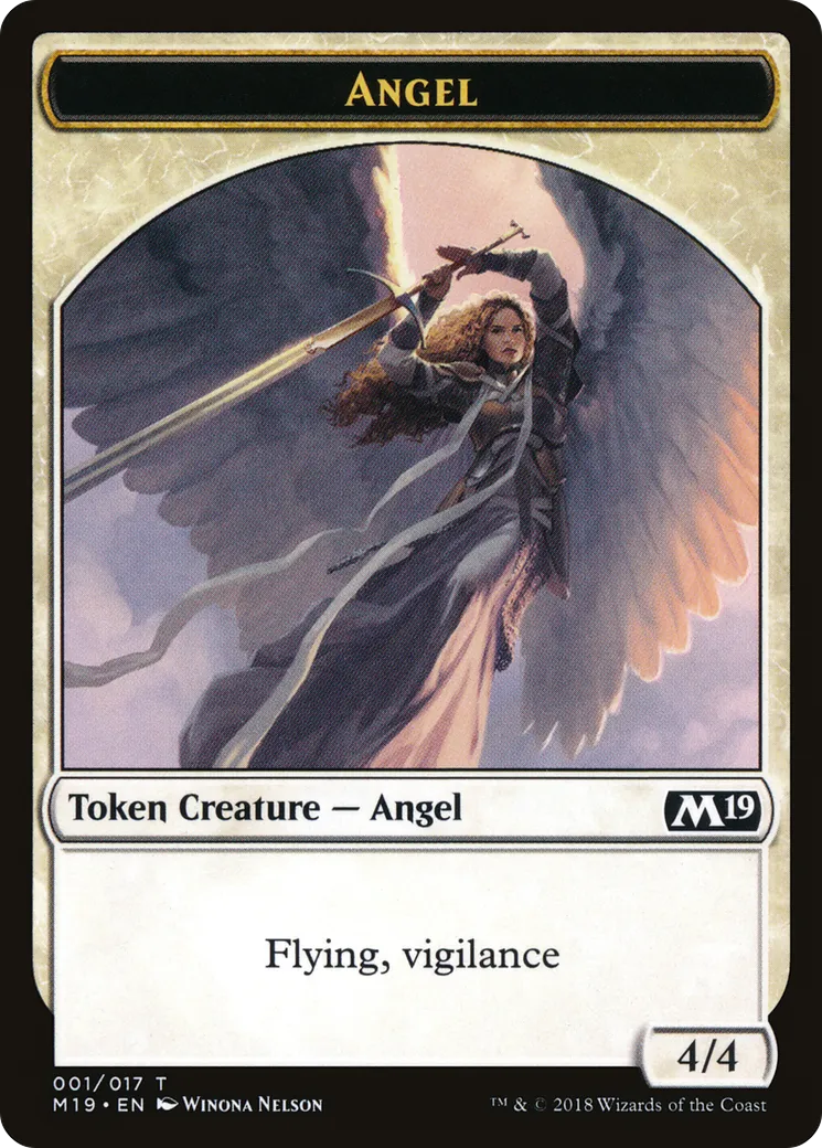 Angel — Core Set 2019 — Magic: The Gathering