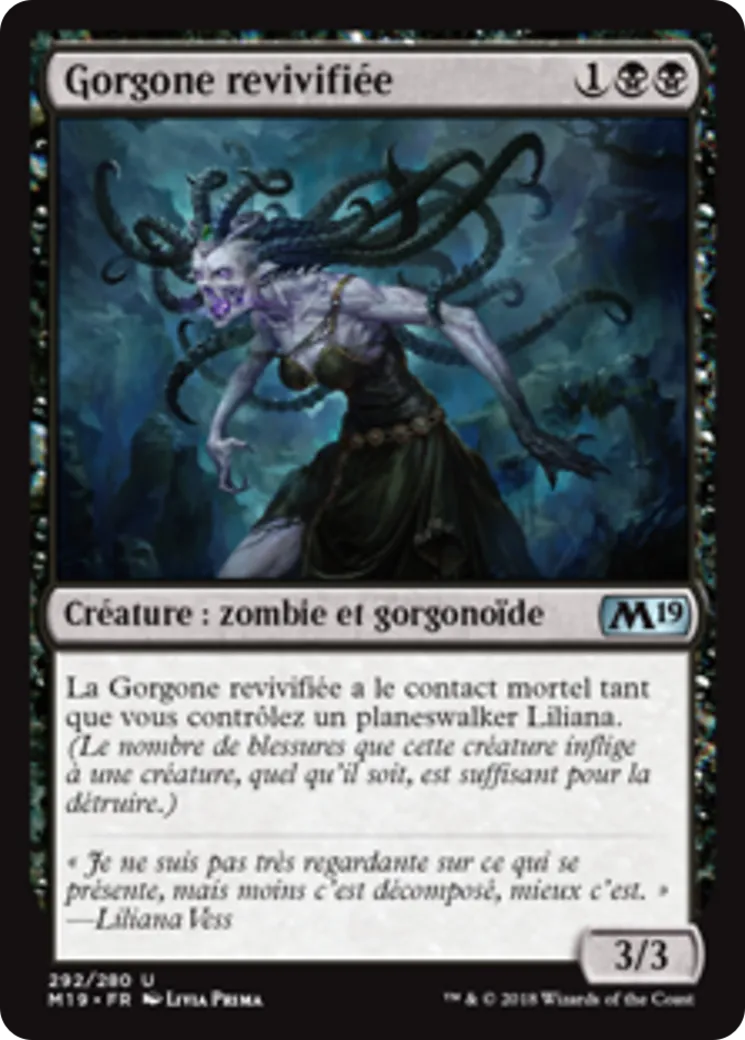 Gorgone revivifiée — Core Set 2019 — Magic: The Gathering