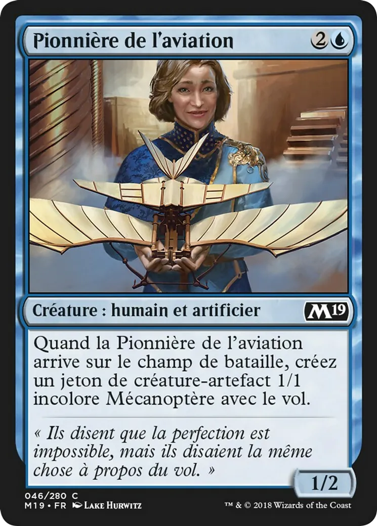 Pionnière de l'aviation — Core Set 2019 — Magic: The Gathering