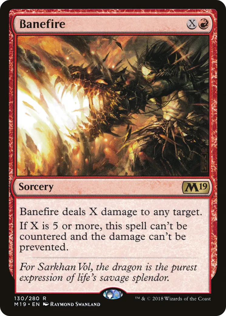 Pestefeu — Core Set 2019 — Magic: The Gathering