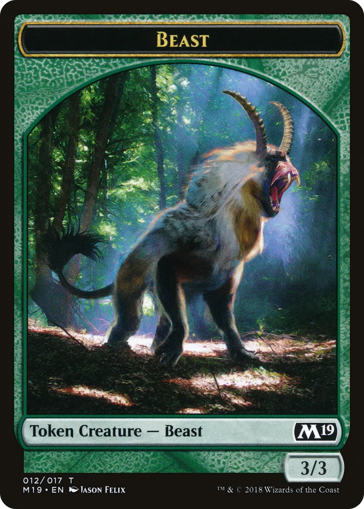 Beast — Core Set 2019 — Magic: The Gathering