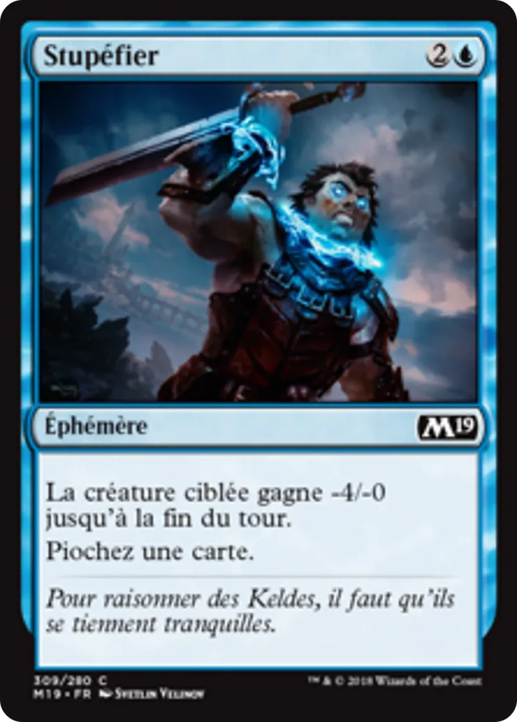 Stupéfier — Core Set 2019 — Magic: The Gathering