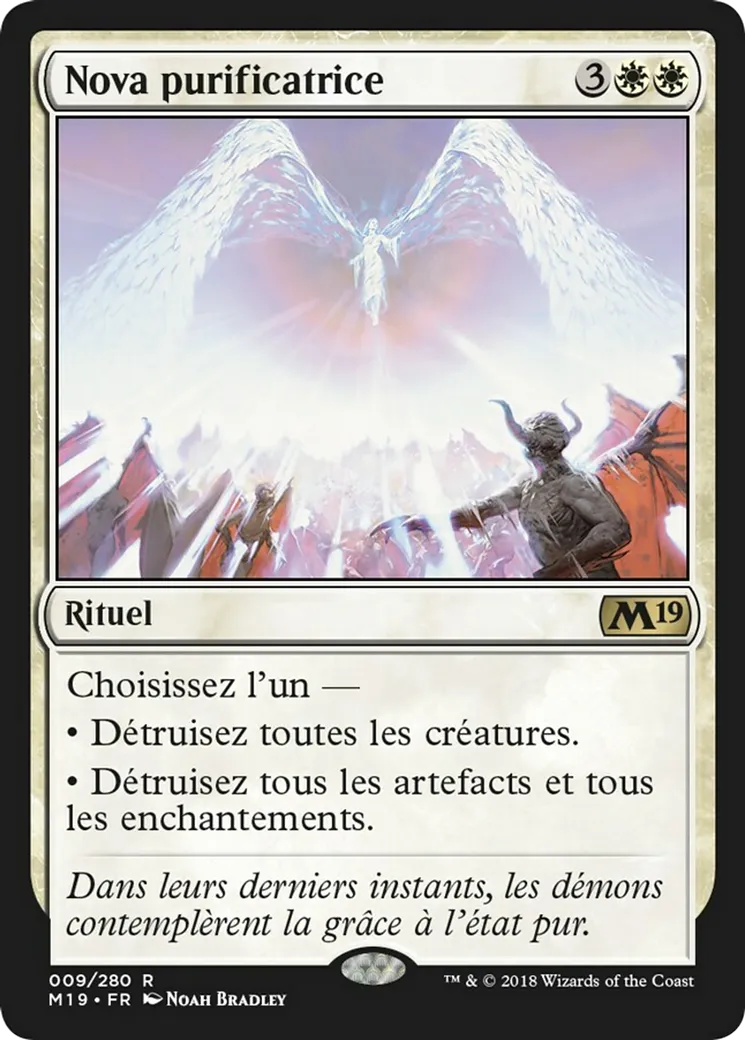 Nova purificatrice — Core Set 2019 — Magic: The Gathering