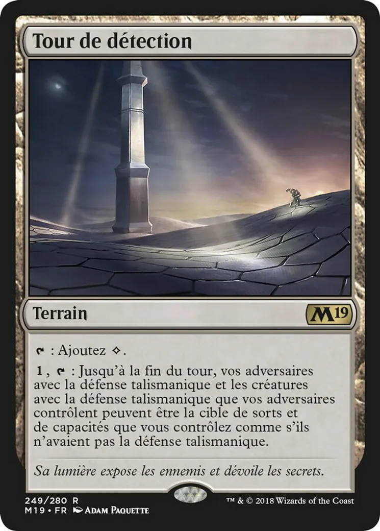 Tour de détection — Core Set 2019 — Magic: The Gathering