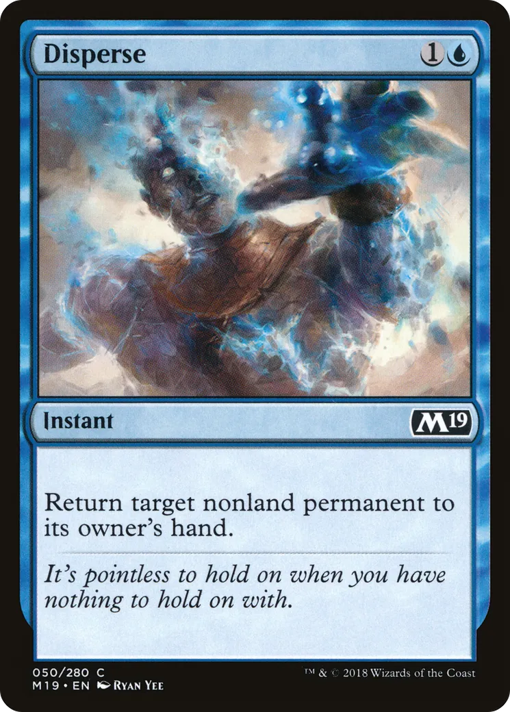 Disperse — Core Set 2019 — Magic: The Gathering