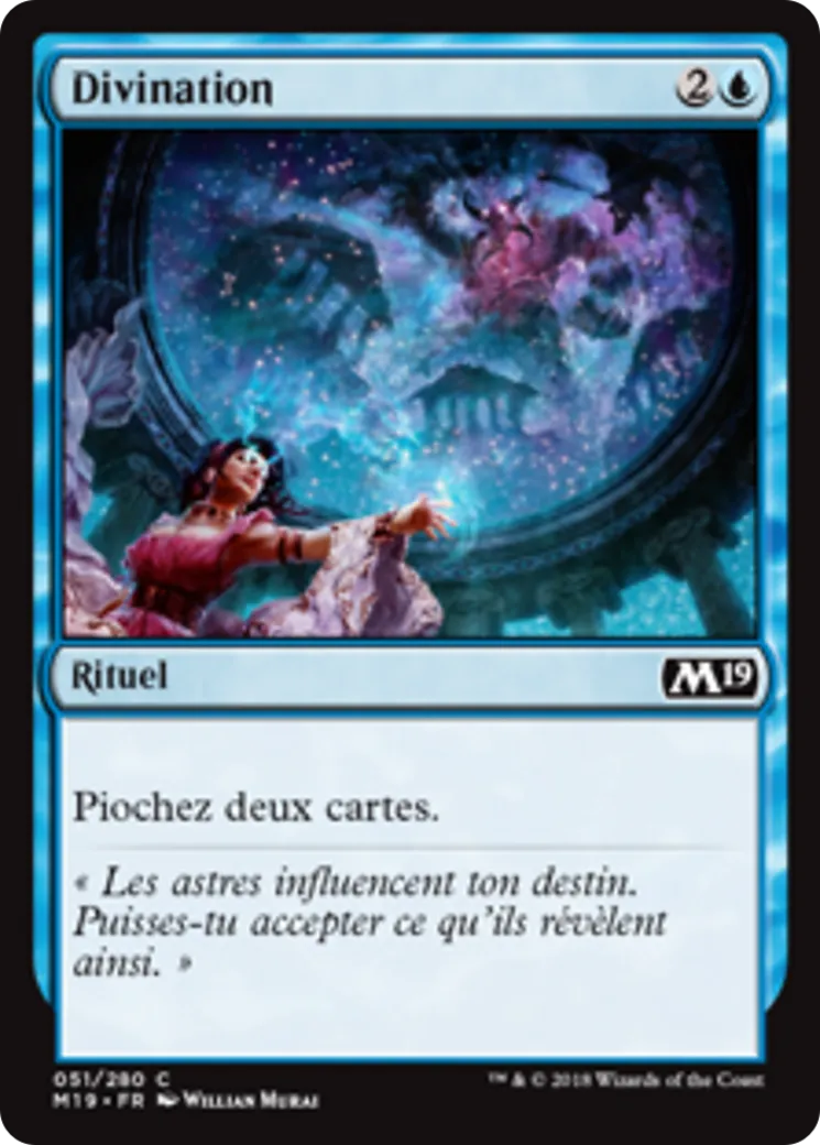 Divination — Core Set 2019 — Magic: The Gathering