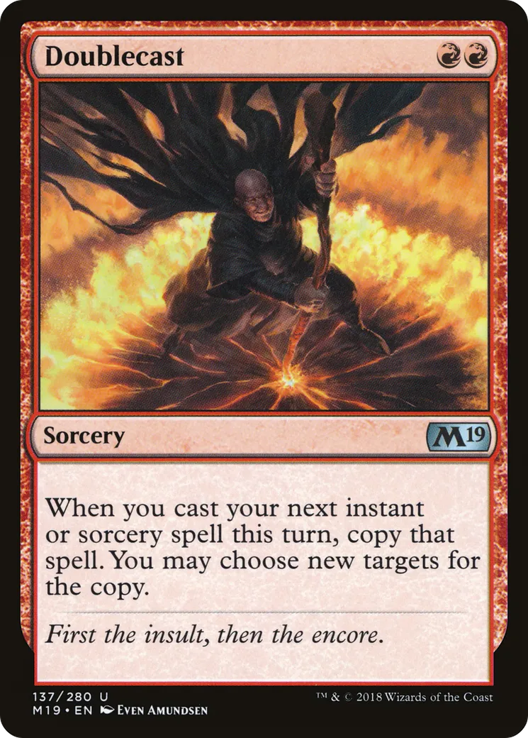 Double lancer — Core Set 2019 — Magic: The Gathering