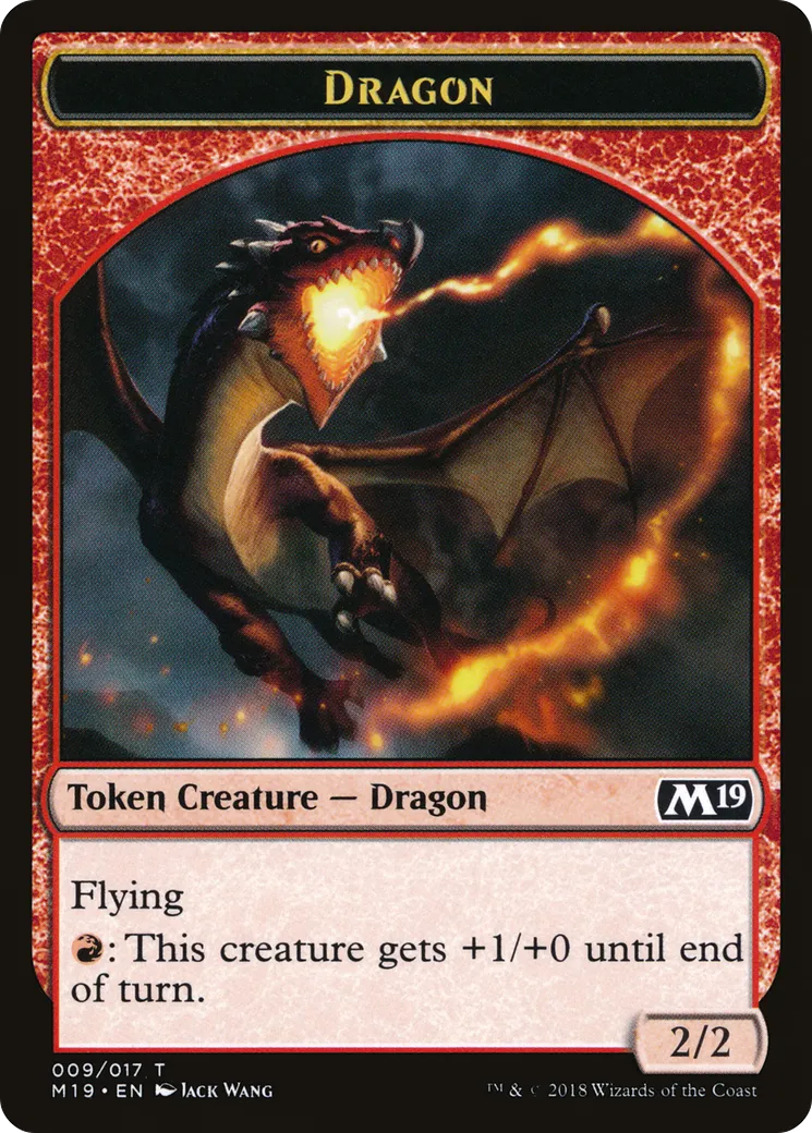Dragon from Core Set 2019 - Magic: The Gathering