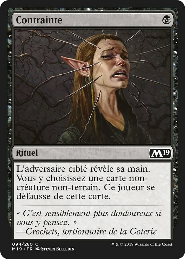Contrainte — Core Set 2019 — Magic: The Gathering