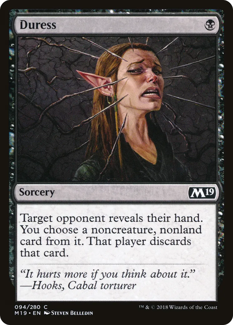Contrainte — Core Set 2019 — Magic: The Gathering