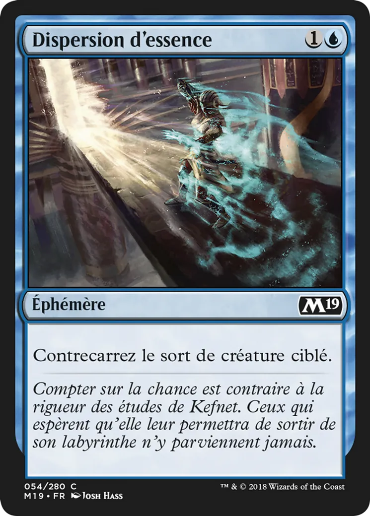 Dispersion d'essence — Core Set 2019 — Magic: The Gathering