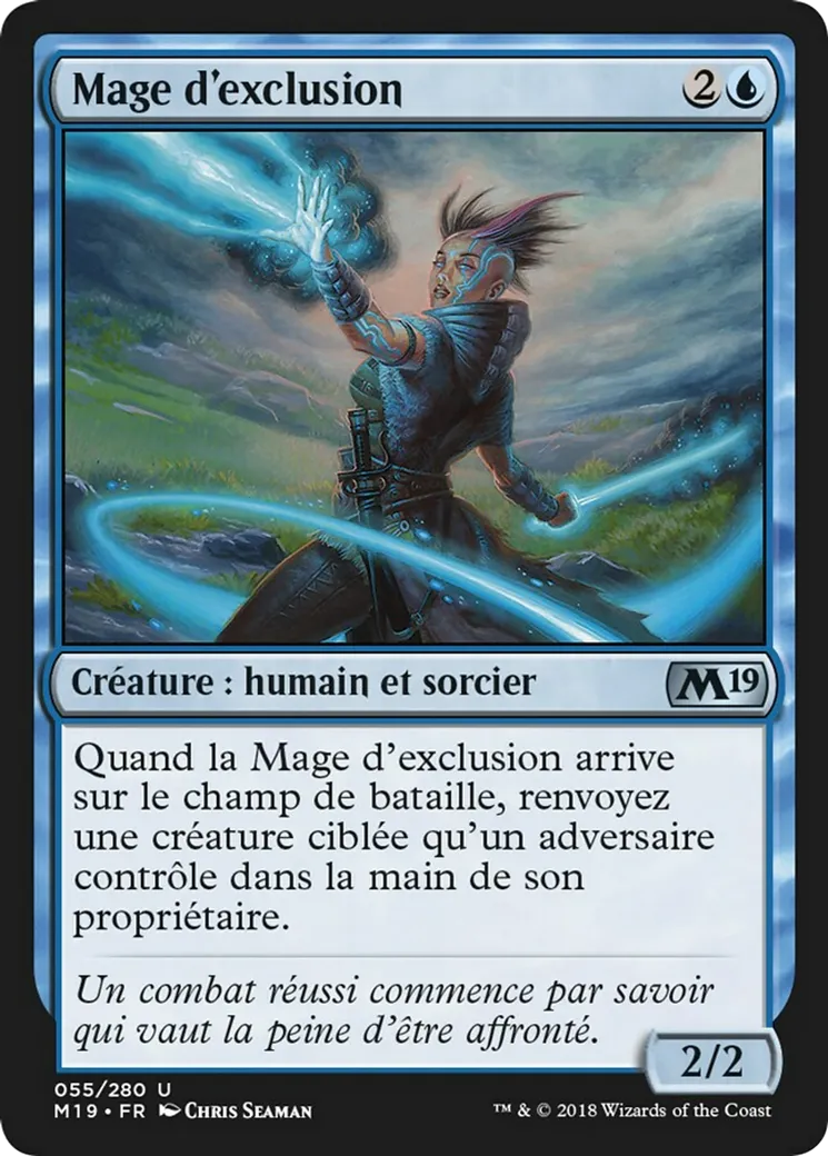 Mage d'exclusion from Core Set 2019 - Magic: The Gathering