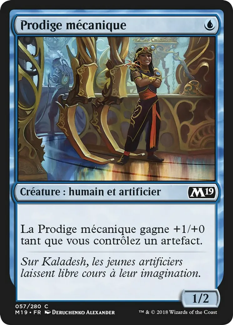 Prodige mécanique — Core Set 2019 — Magic: The Gathering