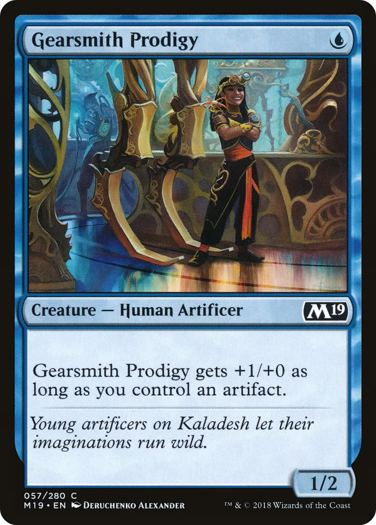 Gearsmith Prodigy from Core Set 2019 - Magic: The Gathering