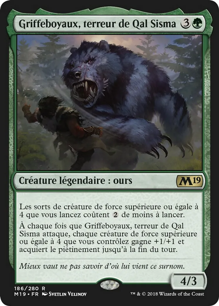 Griffeboyaux, terreur de Qal Sisma — Core Set 2019 — Magic: The Gathering