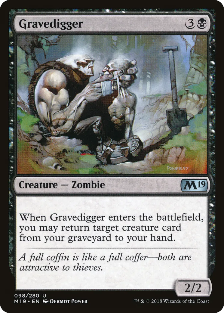 Fossoyeur — Core Set 2019 — Magic: The Gathering
