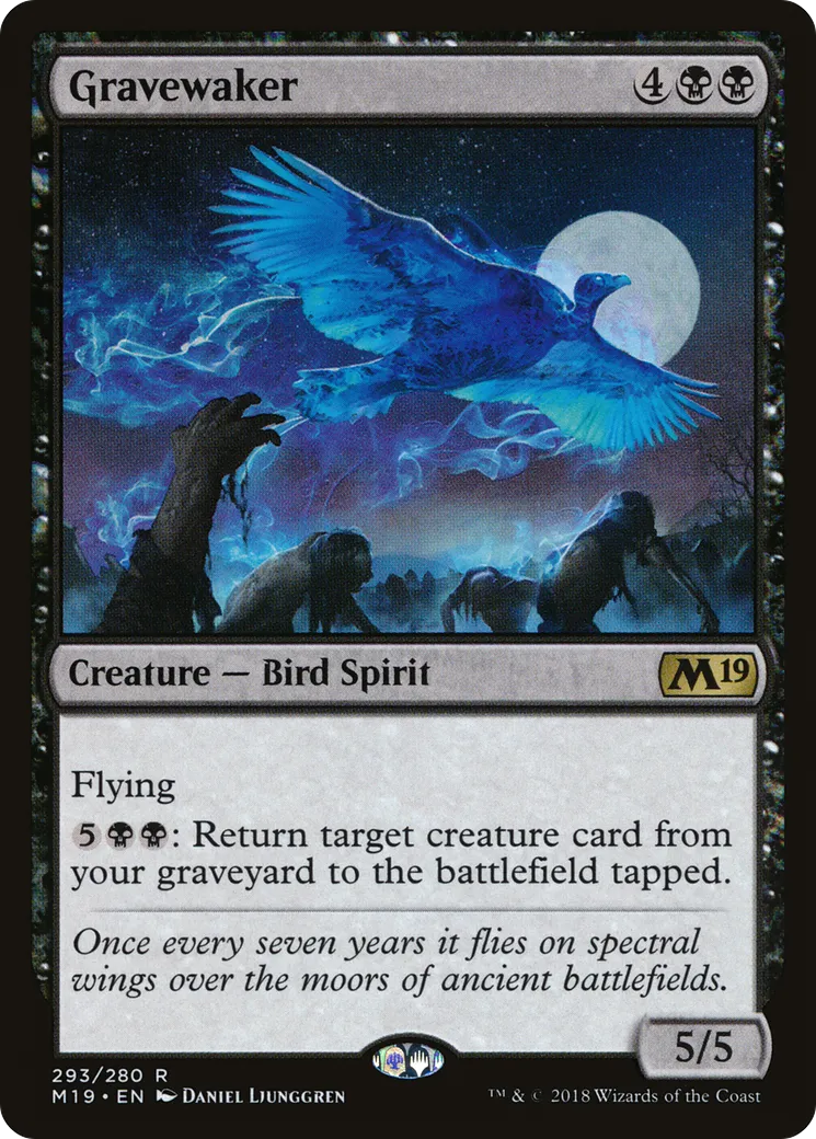 Gravewaker — Core Set 2019 — Magic: The Gathering