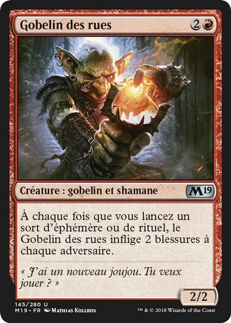 Gobelin des rues — Core Set 2019 — Magic: The Gathering