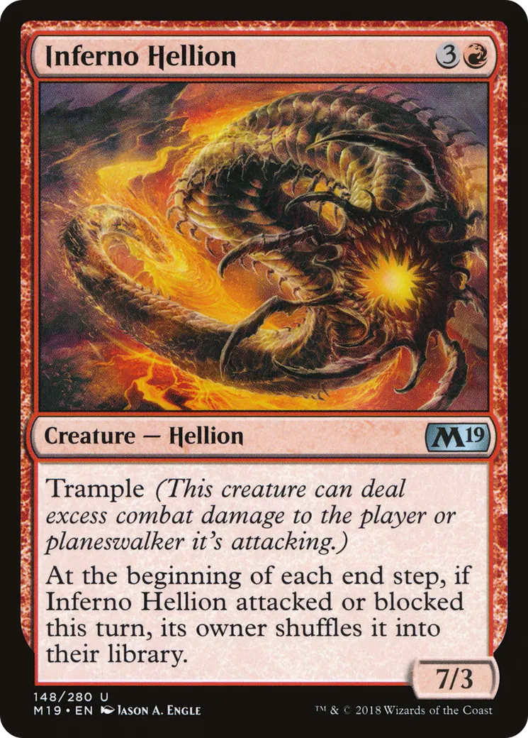 Monstruosité de la fournaise — Core Set 2019 — Magic: The Gathering