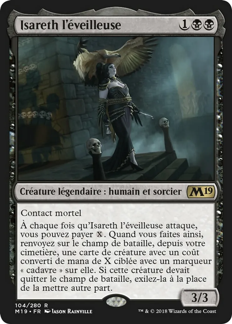Isareth l'éveilleuse — Core Set 2019 — Magic: The Gathering