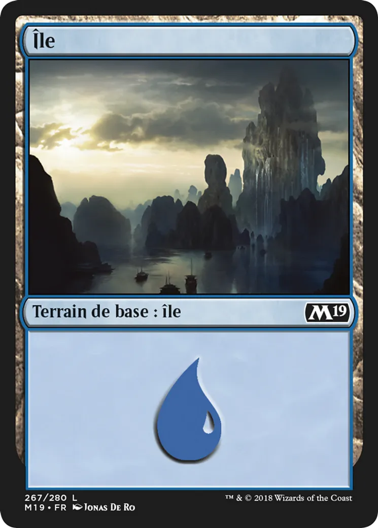 Île — Core Set 2019 — Magic: The Gathering